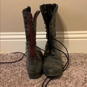 Steve Madden combat boots